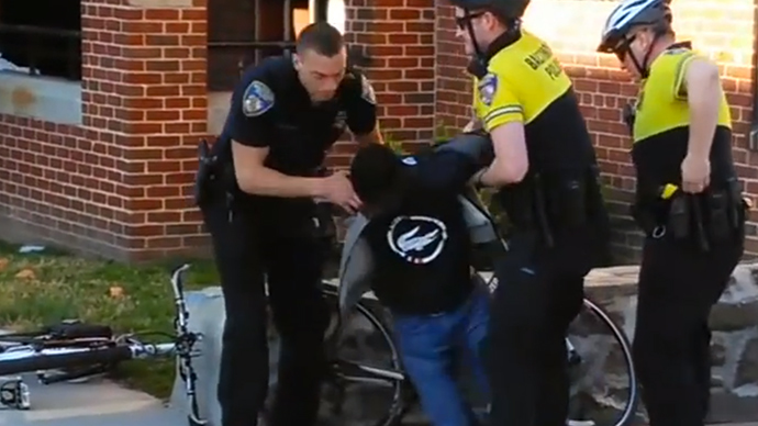 Freddie Gray not injured during arrest, slammed inside van - report