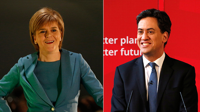 ‘Unforgiveable’: Sturgeon berates Miliband for rejecting Labour/SNP deal