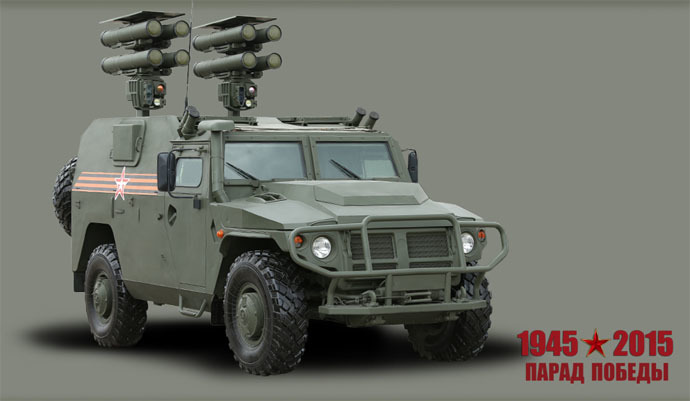 Kornet-D self-propelled anti-tank complex, courtesy Russian Defense Ministry