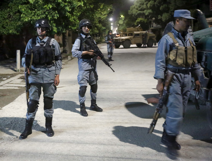 Afghan security forces (Reuters / Omar Sobhani)