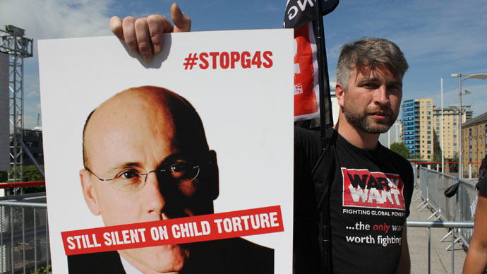 Activists crash G4S conference, accuse security giant of profiting from Israeli human rights abuses