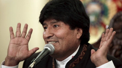 Bolivia's President Evo Morales.(Reuters / David Mercado )