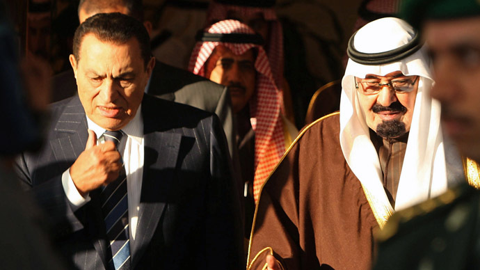 WikiLeaks 'Saudi Cables': Gulf States were willing to pay $10bn for Mubarak's release