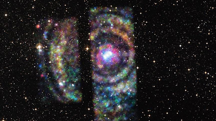 Cosmic colors: Astronomers use 'interstellar rainbow' to map distance to star system