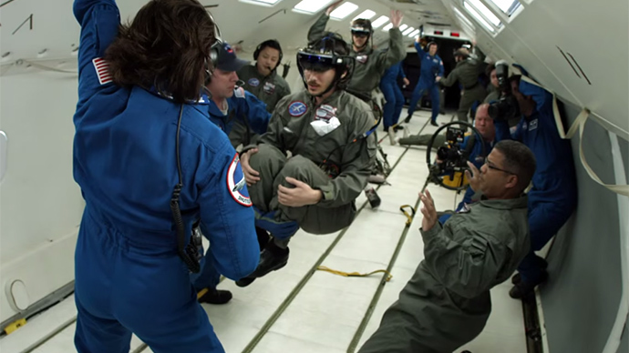 NASA taking Microsoft’s virtual reality HoloLens into space