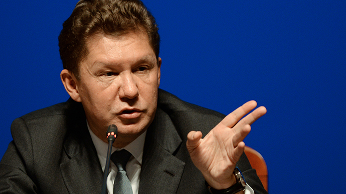 Gazprom halts gas deliveries to Kiev – CEO Miller