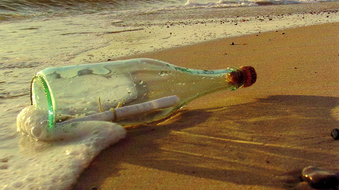 Message in a bottle: Mysterious encrypted letter discovered in Russian military city