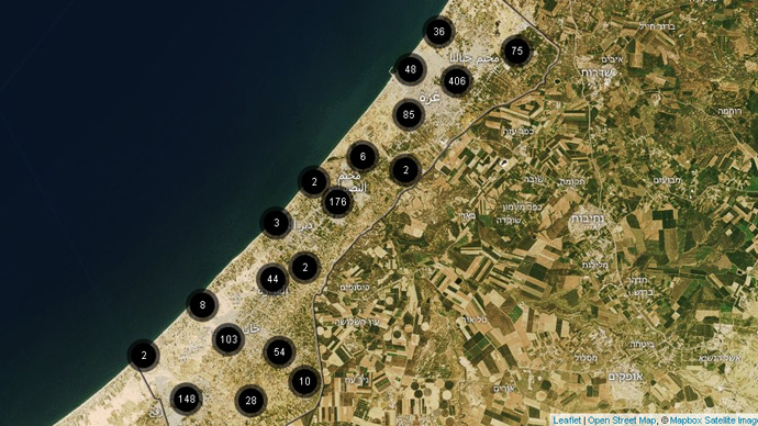 New interactive MAP details Israeli strikes a year after Gaza war