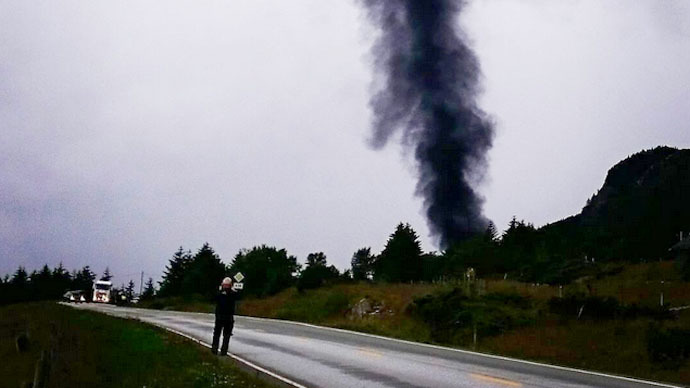 Trailer with 16,500 liters of gasoline explodes in Norway underwater tunnel