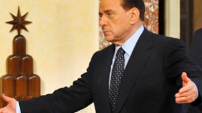 Berlusconi is bleeding: Italian PM remains in hospital