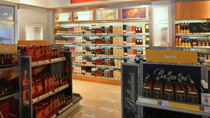 Russian Duty Free Shops could run dry