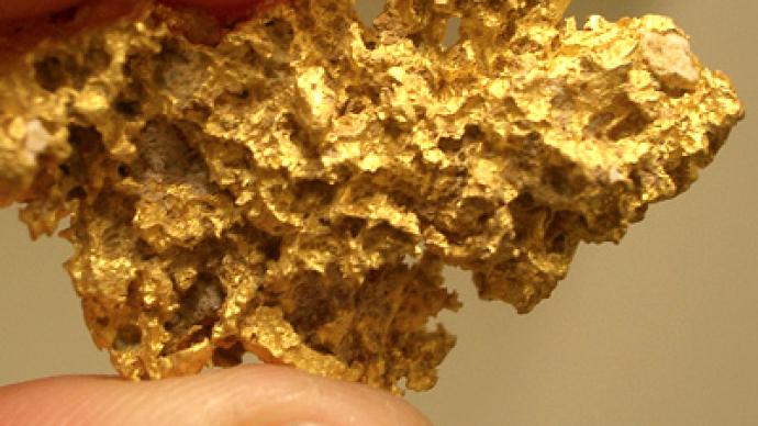 Gold surges