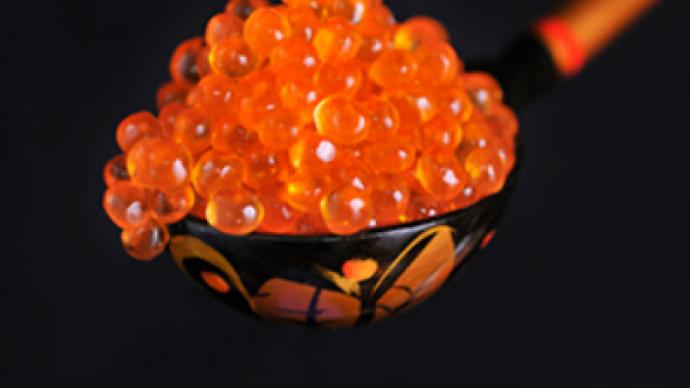Red caviar takes on snack foods in vending machine battle