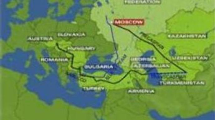 Russia competes for gas routes
