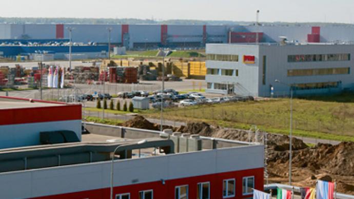 Russian industry off to the park