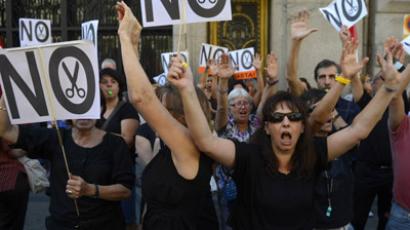 Portugal marches against austerity (VIDEO)