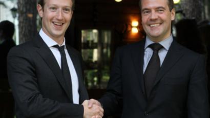 PM Medvedev reaches 1 million ‘likes’ on Facebook