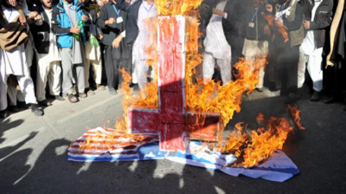 Thousands of Afghans protest Israeli offensive on Gaza (PHOTOS)