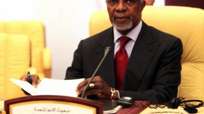Annan to UN: Violence in Syria unacceptable, expedite observer deployment