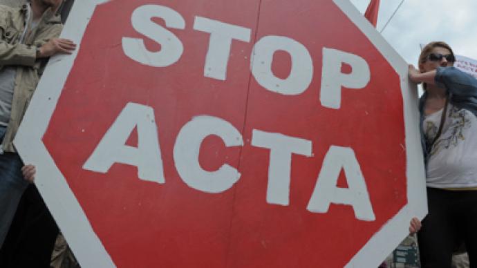 Caught in the ACTA: Protests sweep Europe (PHOTOS)