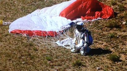 First person plunge: Baumgartner's exhilarating space leap (VIDEO)