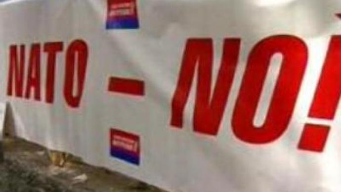 Crimean resort celebrates “victory over NATO deployment”