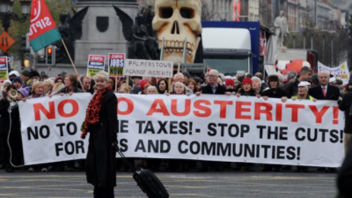 Thousands march in Dublin against austerity (PHOTOS)