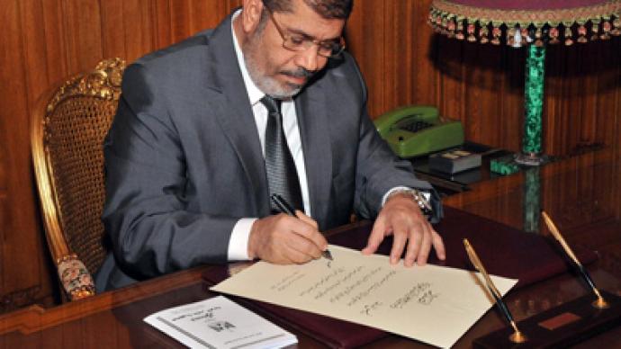 'New constitution protects freedom, paves the way for democracy' – Morsi