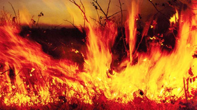 Heat and forest fires hit Siberia