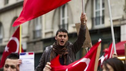 Turkey suspends military ties with France over 'genocide row'