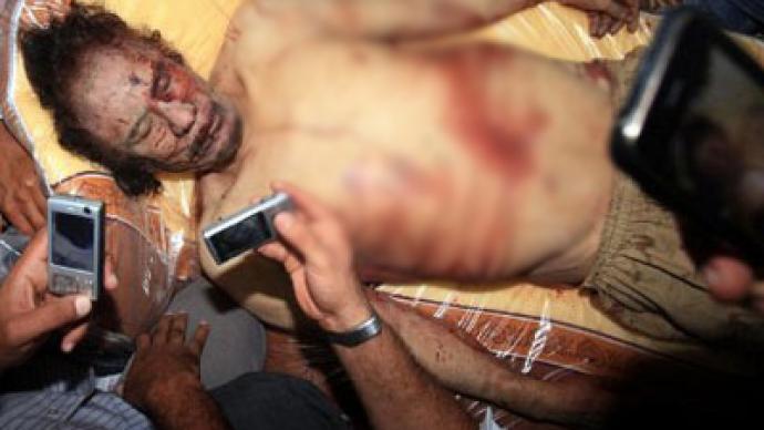 No mercy in death: Gaddafi’s remains on show