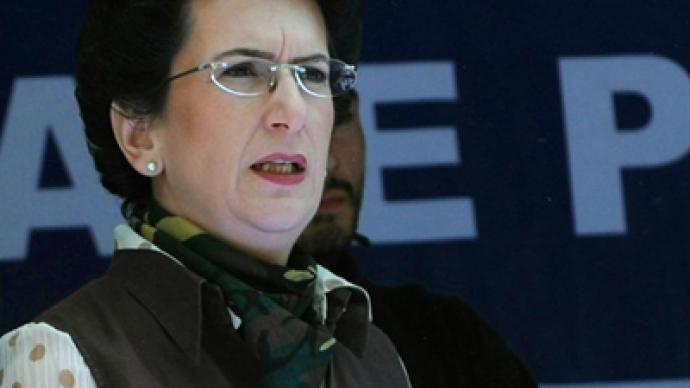 Georgian opposition leader denies she called for uprising