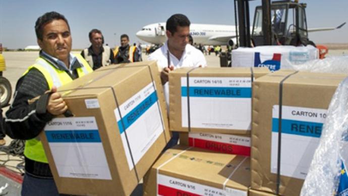 Libyan relief effort feared guise for ground invasion