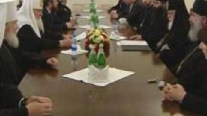 Head of Georgia Orthodox Church visits Moscow