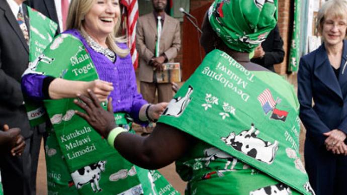 Swarm of bees tells Hillary Clinton to 'buzz off'
