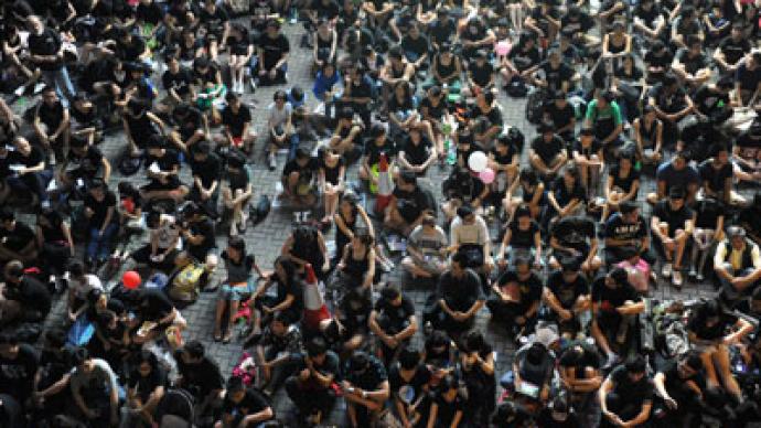 Hong Kong elects officials after controversial education plan scrapped