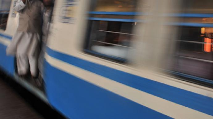 Indian woman jumps from train to escape rape