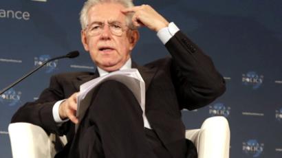Italian PM Mario Monti steps down