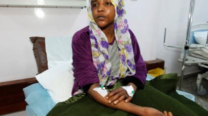 Libyan rebels cage black Africans in zoo, force feed them flags (SHOCK VIDEO)