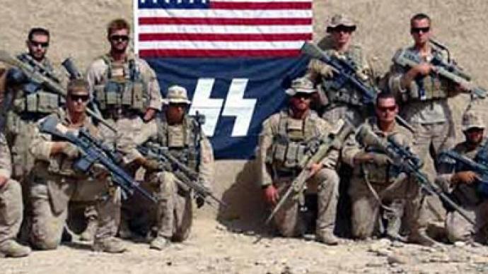 Why Is This Marine Platoon Associated with Nazi Iconography?