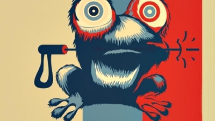 Mock mascot loses Olympic race, wins bloggers’ hearts