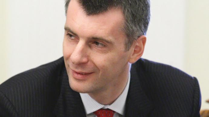 I am not the kind of man who tends to plunge into illusion – Mikhail Prokhorov exclusively on RT