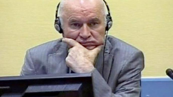 Mladic faces The Hague tribunal