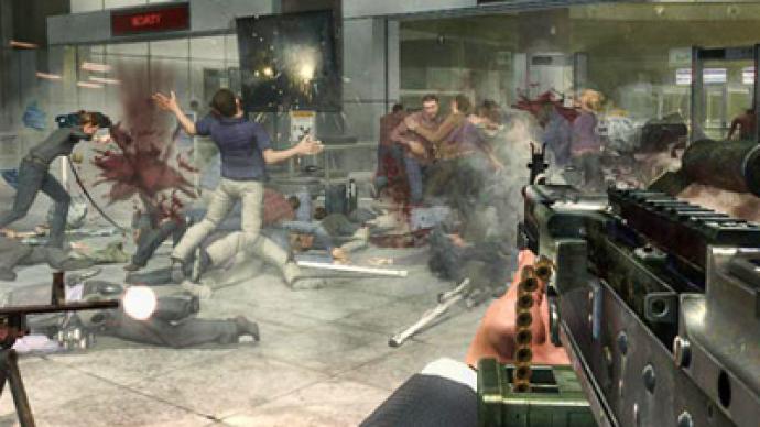 Moscow airport terror mirrors video game