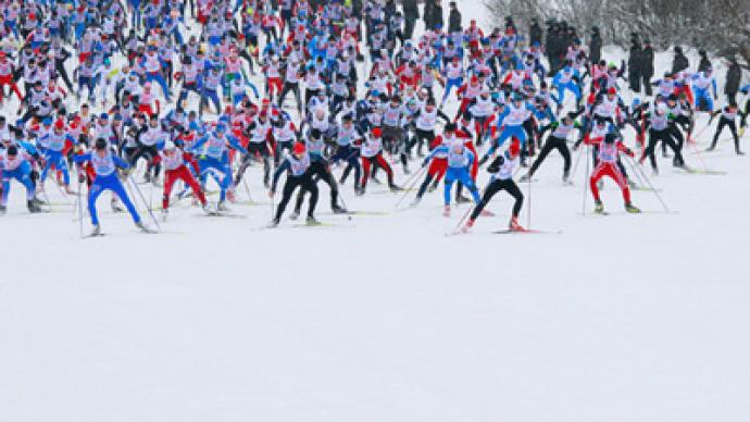 Muscovites strive for success on the slopes
