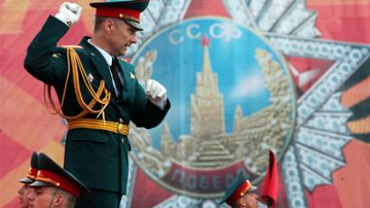 Former Georgian president thanks Medvedev for Victory Day greetings