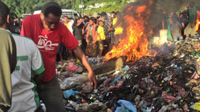Young mother burnt alive 'for sorcery' in Papua New Guinea