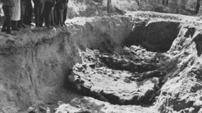 Parliament blames Stalin for Katyn massacre
