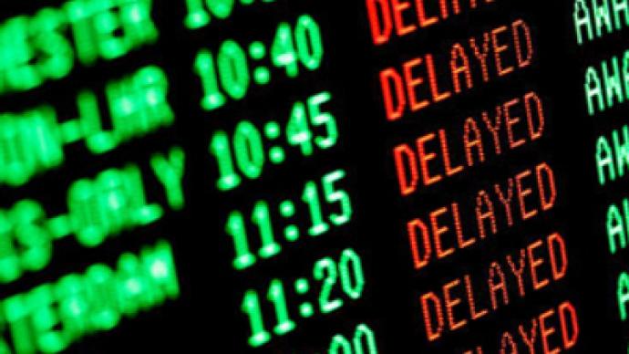 Passengers rattled at Moscow airport