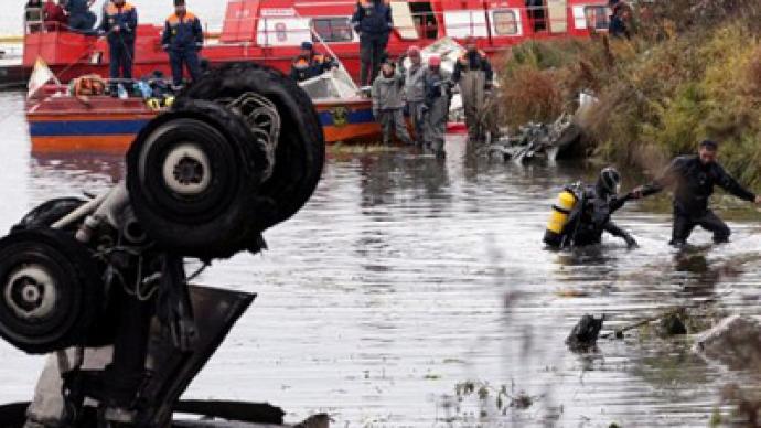 Dramatic first minutes after hockey plane crash